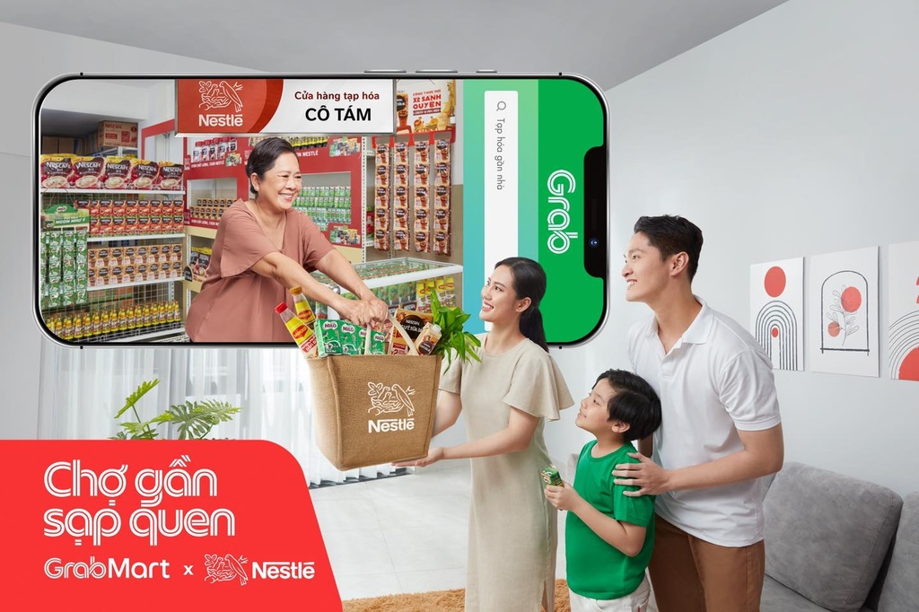 CHỢ GẦN SẠP QUEN - CÙNG GRABMART VÀ NESTLÉ GIÚP TẠP HÓA QUEN VƯỢT QUA ĐẠI DỊCH️