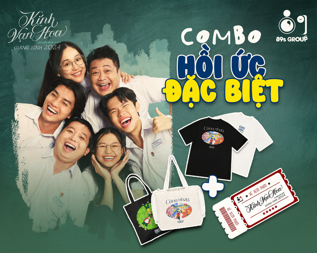 Combo Hồi Ức Đặc Biệt: Vé + Áo + Túi